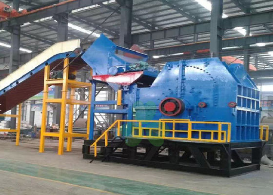 Chiny Duży rozmiar Hammer Crusher Machine, Recykling złom metali niski poziom hałasu dostawca
