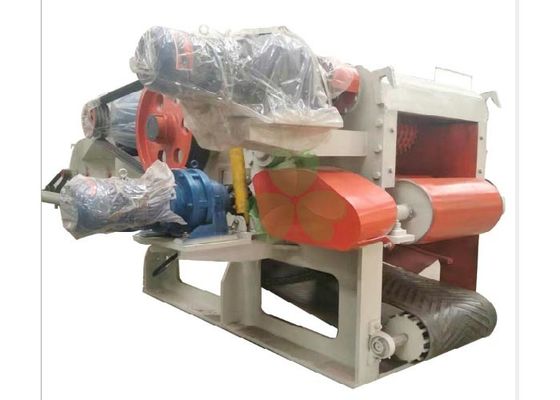 Chiny Heavy Duty Mobile Veneer Wood Crusher Machine 1400 * 12000mm Transport odpadów dostawca