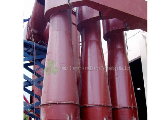 Chiny Red Cyclone Dust Separator Collector / Cement Dust Collector Filter Long Using Life dostawca
