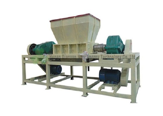 Chiny Alloy Blades 2 Shaft Small Paper Shredder Machine do systemu usuwania śmieci dostawca