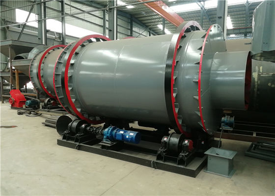 Chiny Sludge Rotary Triple Drum Dryer Obrotowy przemysłowy Mały rozmiar do materiałów budowlanych dostawca